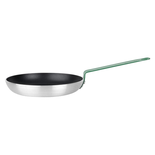 Hygiplas Aluminium Non-stick Teflon Platinum Plus Frying Pan Green Handle 28cm Hygiplas
