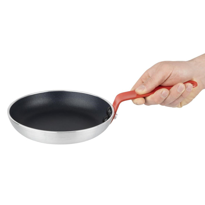 Hygiplas Aluminium Non-stick Teflon Platinum Plus Frying Pan with Red Handle 20cm Hygiplas