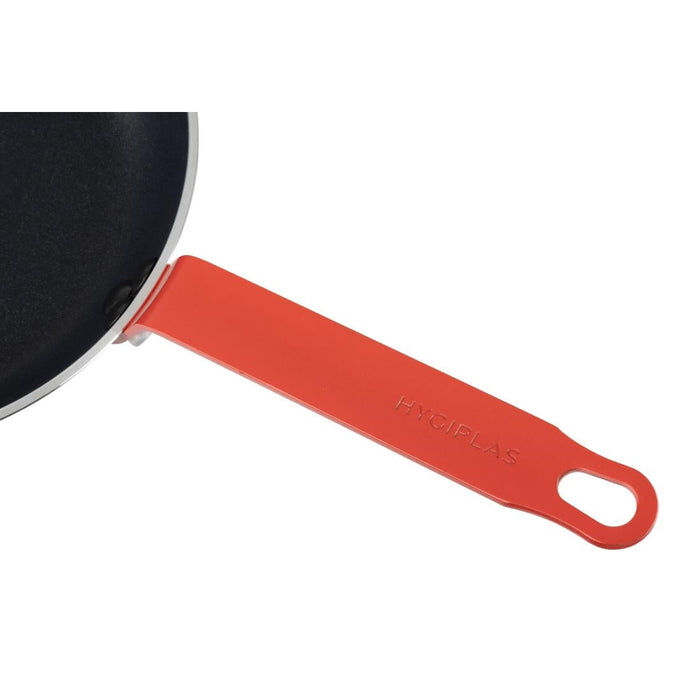 Hygiplas Aluminium Non-Stick Teflon Platinum Plus Frying Pan with Red Handle 24cm Hygiplas