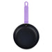 Hygiplas Aluminium Non-Stick Teflon Platinum Plus Frying Pan with Purple Handle 20cm Hygiplas