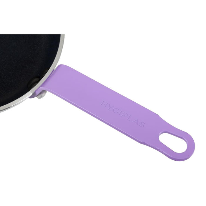 Hygiplas Aluminium Non-Stick Teflon Platinum Plus Frying Pan with Purple Handle 20cm Hygiplas