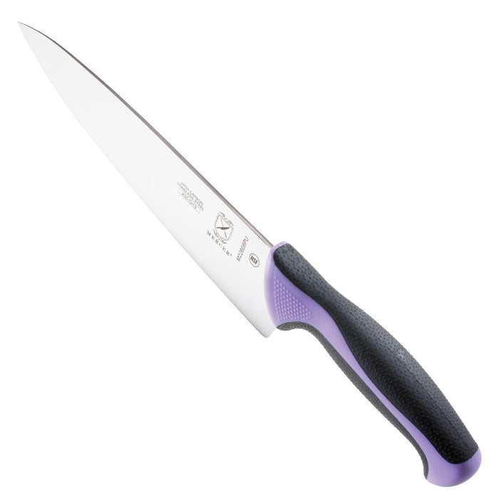 Mercer Millennia Culinary Allergen Safety Chefs Knife Purple 20.3cm Mercer Culinary
