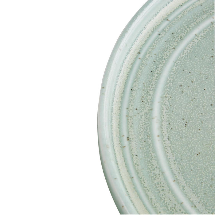 Olympia Cavolo Flat Round Plates Spring Green 270mm (4 Pack) Olympia