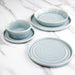 Olympia Cavolo Flat Round Bowls Spring Green 220mm (4 Pack) Olympia