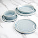 Olympia Cavolo Flat Round Bowls Ice Blue 143mm (6 Pack) Olympia