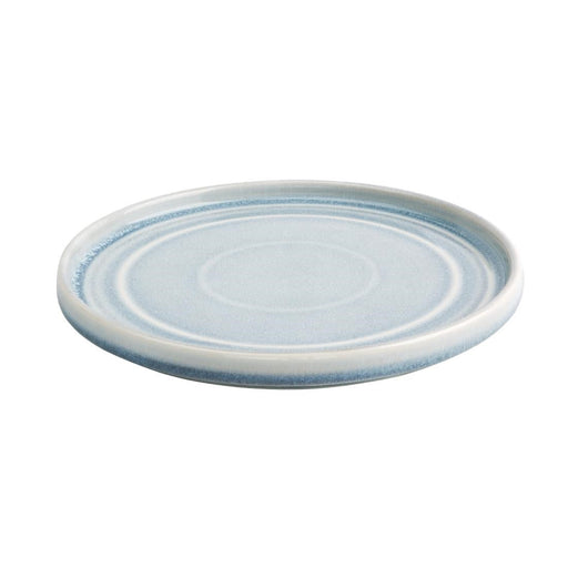 Olympia Cavolo Flat Round Plates Ice Blue 220mm (6 Pack) Olympia