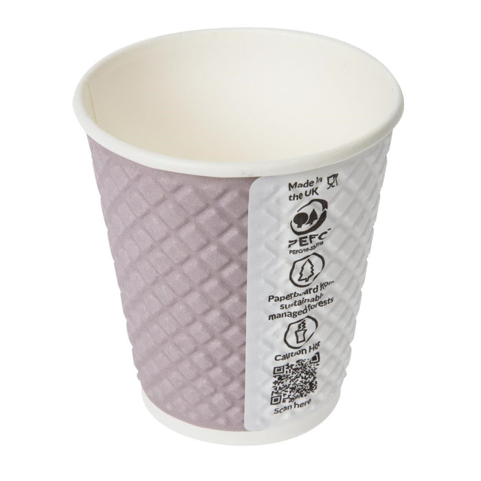 Huhtamaki Pause Disposable Coffee Cups Double Wall 256ml (925 Pack) Huhtamaki
