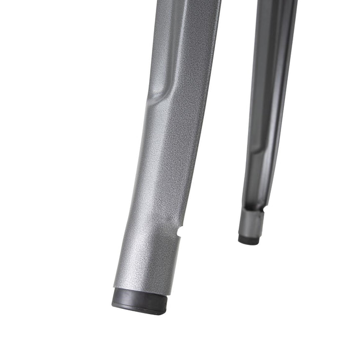 Bolero Bistro Bar Table with Wooden Top Gun Metal Bolero