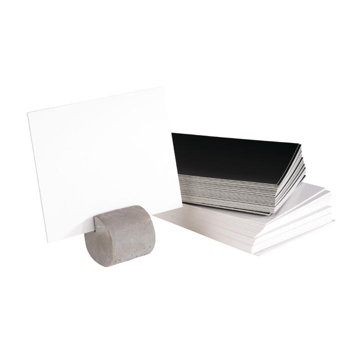 APS Concrete Effect Table Stand Round (4 Pack) APS