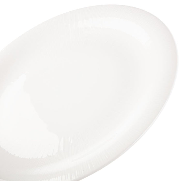 Royal Bone Ascot Embossed Coupe Plate 290mm (6 Pack) Royal Bone China