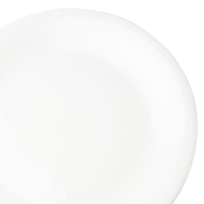 Royal Bone Ascot Embossed Coupe Plates 225mm (6 Pack) Royal Bone China