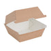 Fiesta Compostable Kraft Burger Boxes Small 105mm (200 Pack) Fiesta Compostable