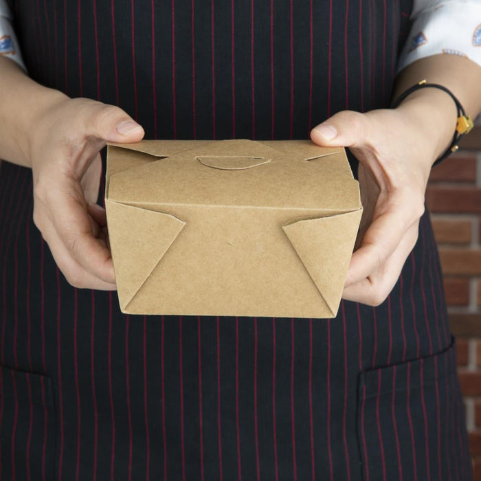 Fiesta Compostable Paperboard Food Cartons 600ml / 21oz (400 Pack) Fiesta Compostable