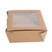 Fiesta Compostable Salad Boxes with PLA Windows 700ml (200 Pack) Fiesta Compostable