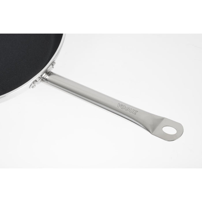 Vogue Aluminium Non-Stick Teflon Induction Frying Pan 36cm Vogue