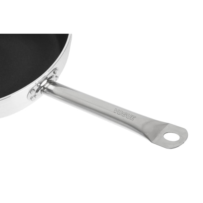Vogue Aluminium Non-Stick Teflon Platinum Plus Sauté Pan 31cm Vogue