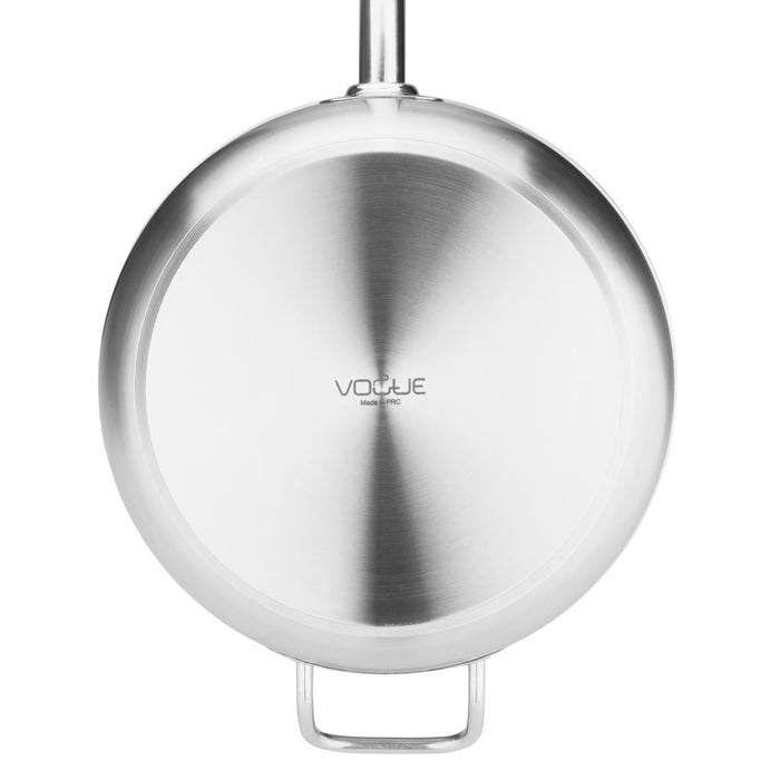 Vogue Stainless Steel Sauté Pan 30cm Vogue