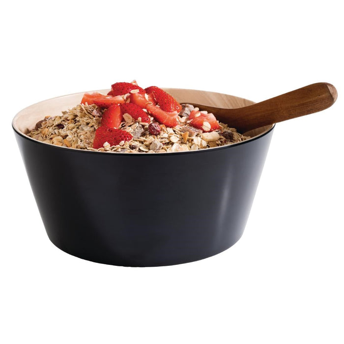 APS Frida Bowl Wood & Black 125(Ø)mm 250ml APS