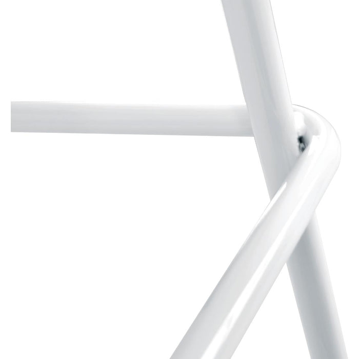Bolero Scandi High Stools White (2 Pack) Bolero