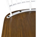 Bolero Scandi High Stools White (2 Pack) Bolero