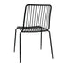 Bolero Steel Wire Dining Chairs Black (4 Pack) Bolero