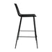Bolero Steel Wire High Stools Black (4 Pack) Bolero
