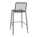 Bolero Steel Wire High Stools Black (4 Pack) Bolero