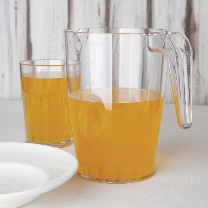 Olympia Kristallon Polycarbonate Stacking Jug 1.5ltr Olympia