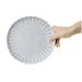 Olympia Corallite Plates Concrete Grey 205mm (6 Pack) Olympia