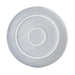 Olympia Corallite Plates Concrete Grey 205mm (6 Pack) Olympia