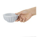 Olympia Corallite Deep Bowls Concrete Grey 105mm (12 Pack) Olympia