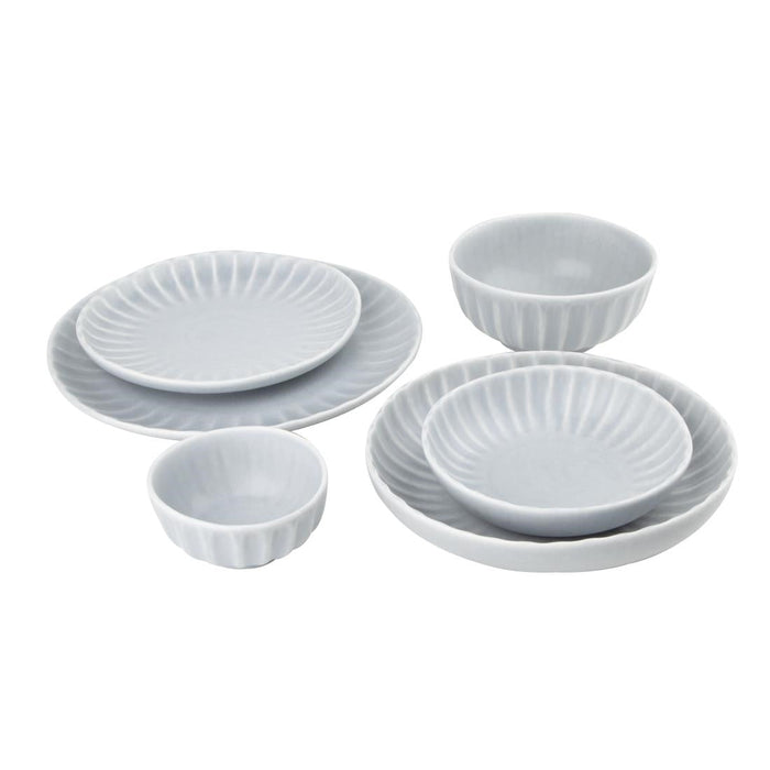 Olympia Corallite Coupe Bowls Concrete Grey 160mm (6 Pack) Olympia