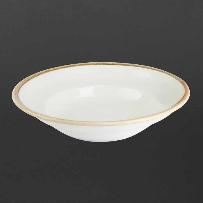 Olympia Kiln Pasta Bowl Chalk 250mm 340ml (4 Pack) Olympia