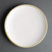 Olympia Kiln Round Coupe Plate Chalk 180mm (6 Pack) Olympia