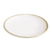Olympia Kiln Round Coupe Plate Chalk 180mm (6 Pack) Olympia
