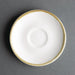 Olympia Kiln Espresso Cup Saucer Chalk 115mm (6 Pack) Olympia