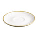 Olympia Kiln 230ml Cup Saucer Chalk 140mm (6 Pack) Olympia