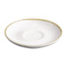 Olympia Kiln 340ml Cup Saucer Chalk 160mm (6 Pack) Olympia