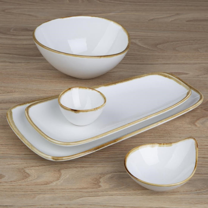 Olympia Kiln Bowl Chalk 165mm 425ml (6 Pack) Olympia