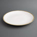 Olympia Kiln Chalk Round Coupe Plate 280mm (4 Pack) Olympia