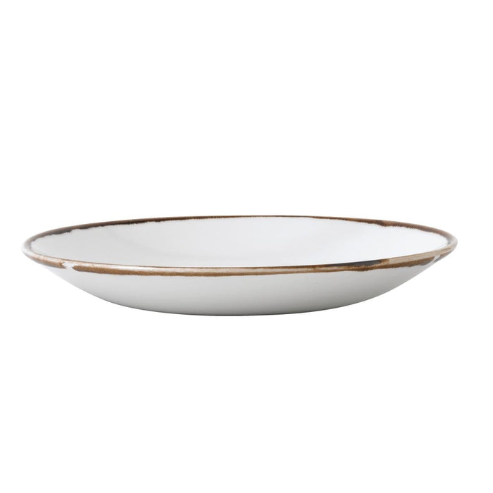 Dudson Harvest Deep Coupe Plates Natural 255mm (12 Pack) Churchill