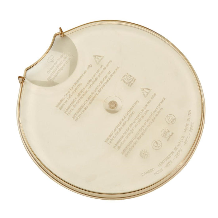 Universal Lid for Cambro Microwave Safe Measuring Jugs. Fits both 1.9 and 3.8 litre sized jugs.