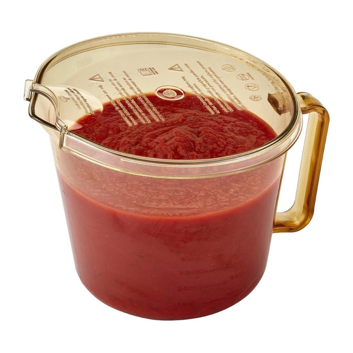 Cambro High Heat Measuring Jug Universal Lid Cambro