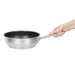 Vogue Stainless Steel Non-Stick Teflon Platinum Plus Sauté Pan 24cm Vogue