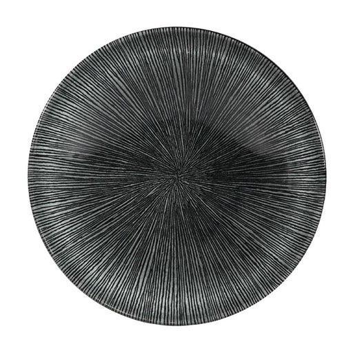 Churchill Studio Prints Agano Coupe Bowls Black 182mm (12 Pack) Churchill