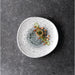 Churchill Studio Prints Mineral Blue Centre Organic Round Plates 210mm (12 Pack) Churchill