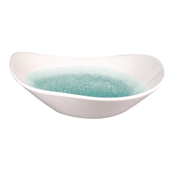 Churchill Studio Prints Raku Triangle Bowls Jade Green 185mm 370ml (12 Pack) Churchill