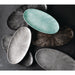 Churchill Studio Prints Stone Chefs Plates Quartz Black 299 x 150mm (12 Pack) Churchill
