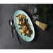 Churchill Studio Prints Stone Chefs Plates Aquamarine 347 x 173mm (6 Pack) Churchill