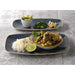 Churchill Stonecast No. 9 Oblong Chefs Plates 355 x 245mm Blueberry (6 Pack) Churchill